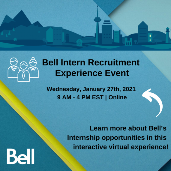 Bell Intern Recruitment Experience Event REGISTRATION CLOSED Gordon